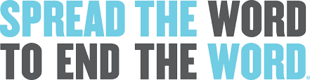 Spread The Word to End the Word graphic